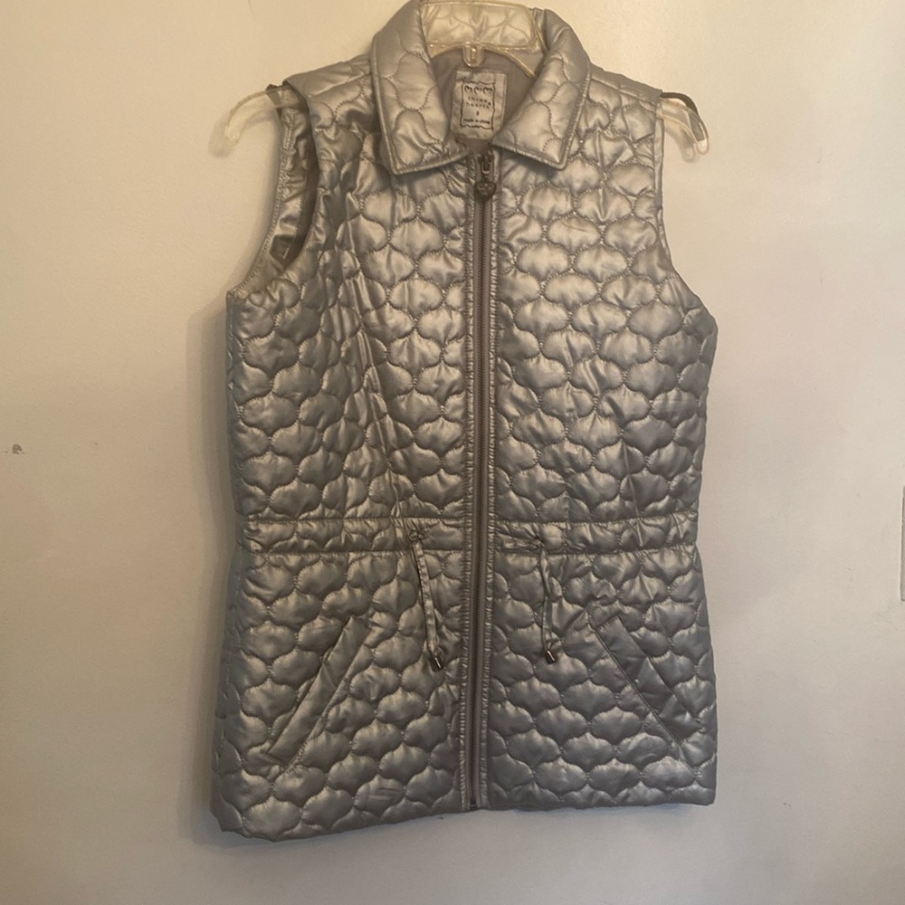 Beautiful silver vest